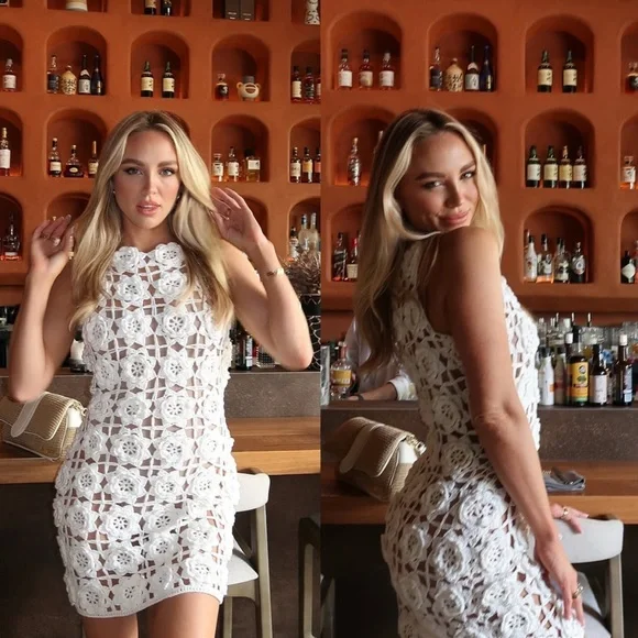 Elliatt Elise Mini Dress in Ivory Size XS NEW! New without tags!